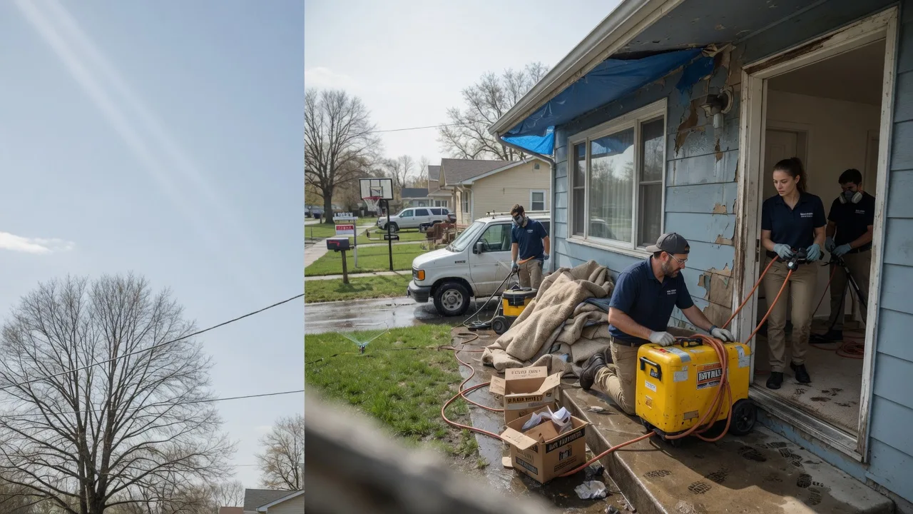 Basement Flood Cleanup in League City, TX near me